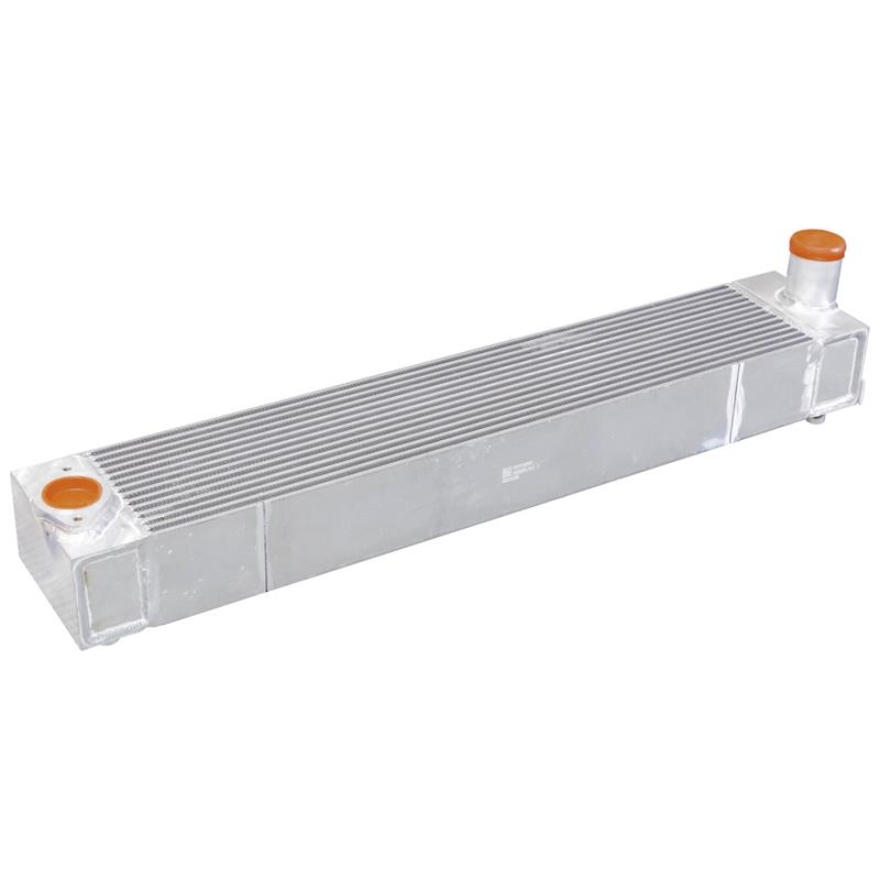 charge air cooler for road roller