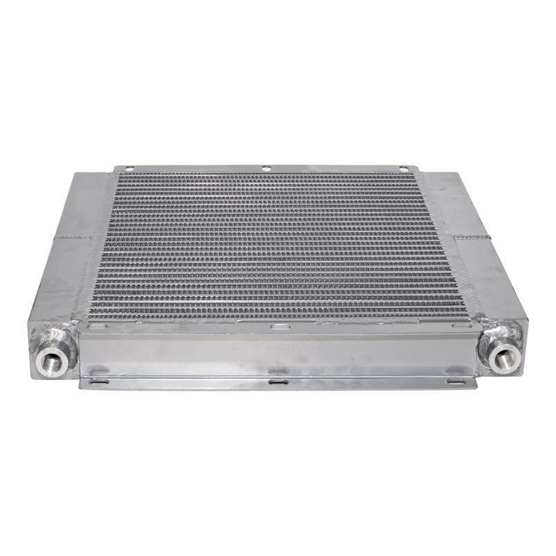 compressor cooler for mobile air compressor